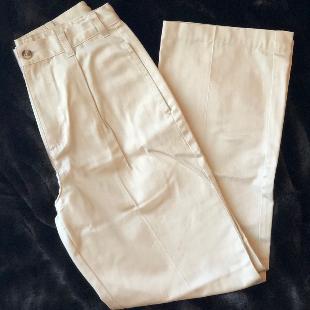 LN Talbots Kids BOYS khaki pants Sz 12 Slim